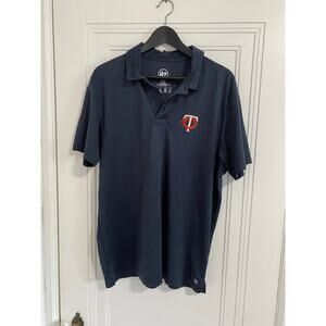 Minnesota Twins '47 Brand Golf Polo Shirt Size XL